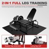 BalanceFrom Fitness 2-in-1 Lying Leg Extension and Curl Machine Gym Equipment - 3 of 4