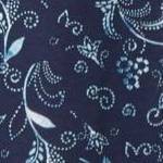 navy paisley