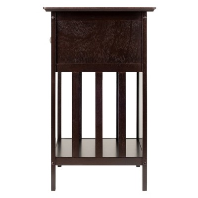 Transitional Marcel Rectangular Coffee Table with Storage Drawer