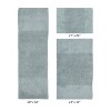 Granada 3 Piece Bath Rug Set 100% Premium Cotton Tufted Non-Slip Backing Bathmats for Bathroom, Super Soft Absorbent, Machine Washable - 2 of 4