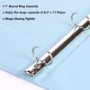 Itopfox 12-Pack Pastel 3-Ring Binders with Pockets, Holds 175 Sheets, Ideal for Office, Home, and School Organization - 4 of 4