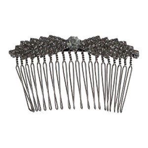 Unique Bargains Women's Wing Shape Hair Comb Insertion Tool Black 1 Pc - 1 of 3