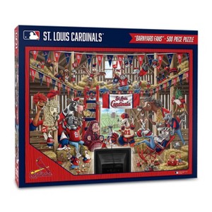 MLB St. Louis Cardinals Barnyard Fans Puzzle - 500pc - 1 of 3