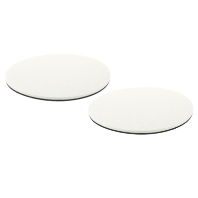Unique Bargains Diamaceous Round Instant Dry Indoors Plant Saucer 4 Inch White