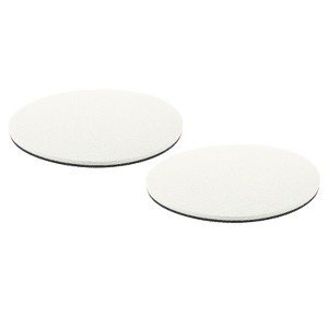 Unique Bargains Diamaceous Round Instant Dry Indoors Plant Saucer 4 Inch White - 1 of 4
