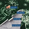 Christmas Area Rug, Foldable Washable Soft Carpet with Non Slip Backing, Low Pile Indoor Printed Floor Mat for Living Room, Bedroom - 4 of 4