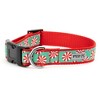 The Worthy Dog Peppermints Dog Collar - Green - M - image 4 of 4