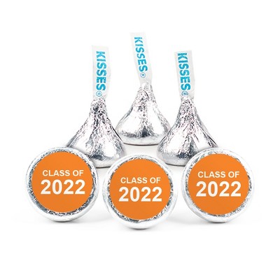 324ct Orange Graduation Stickers Class of 2023 for Hershey's Kisses or Lifesavers Mints (3 Sheets - 324 Stickers) Party Favors - By Just Candy
