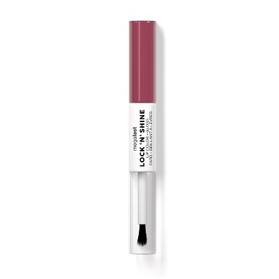 Wet n Wild Mega Last Lock 'N' Shine Lip Color + Gloss - 0.26 fl oz