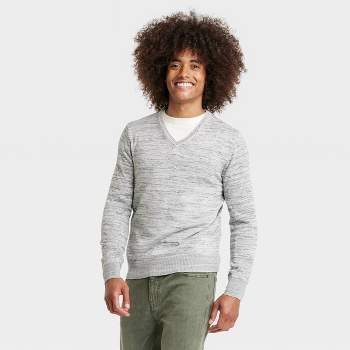 Men's Cable Knit Pullover Sweater - Goodfellow & Co Cream S