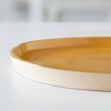 SEVOBAL Serving Platters Round Ceramic Snack Platter, Ideal for Parties, Gatherings, Family Dinners, Snack Serving Moments, Orange, 3.15"*3.15"*0.3" - 4 of 4