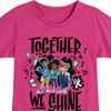 Girls' - Karma's World - Together We Shine Fitted Short Sleeve Graphic T-Shirt - 2 of 4