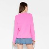 Women's Wicked Graphic Sweater - Berry Pink - 3 of 3