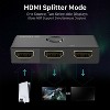Fosmon 4K HDMI 2.0 Switch, 2-Port Bi-Directional HDMI Switcher, HDCP 2.2 HDMI Splitter for PS5, PS4, Xbox, Roku, Apple TV, Fire Stick - 4 of 4