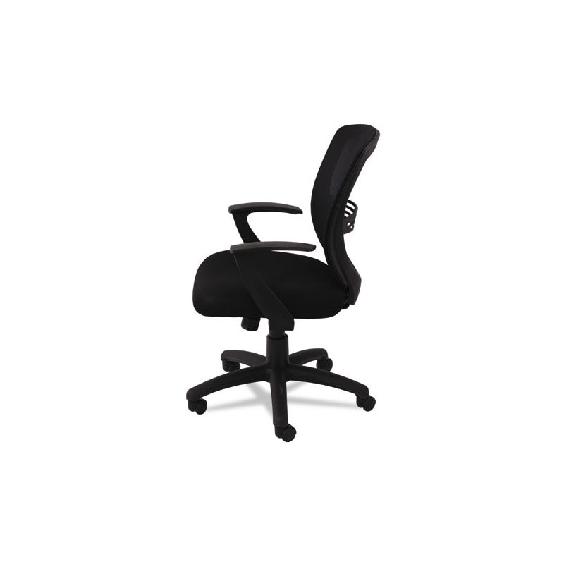 OIF Swivel/Tilt Mesh Mid-Back Task Chair, Supports Up to 250 lb, 17.91" to 21.45" Seat Height, Black, 4 of 7