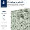 Best Choice Products 10.5x10.5in Hyacinth Storage Baskets, Set of 5 Multipurpose Collapsible Organizers - 4 of 4