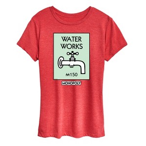 Women's - Monopoly - Waterworks Short Sleeve Graphic T-Shirt - 1 of 4