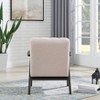 NicBex Accent Chair Modern Armchair with Wood Legs Lounge Chair Sofa Chair for Living Room, Bedroom, Reading Room - 2 of 4