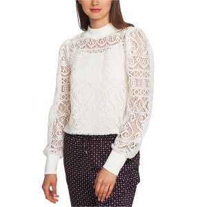 1.STATE Womens Lace Crop Top Blouse - 1 of 1