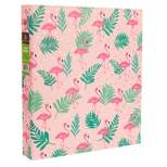 175 Sheet 1" Ring Binder Flamingos Pink - Greenroom