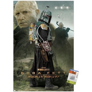 Trends International Star Wars: The Mandalorian Season 2 - Boba Fett Unframed Wall Poster Prints - 1 of 4