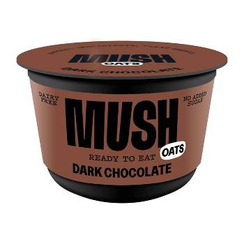 MUSH Dark Chocolate Ready to Eat Gluten Free Vegan Oats - 5oz