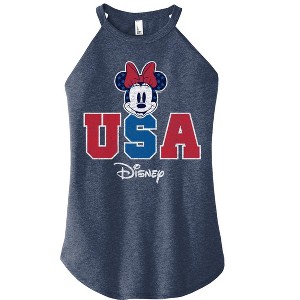 Women's - Disney - Americana Graphic High Neck Tank - 1 of 3
