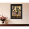 HomeRoots Evening Vase Black Framed Print Wall Art - 2 of 4