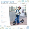Whisen Kids’ Kick Scooter with Adjustable Height Wide Handlebar and Non-Slip Footplate as Gift for 5-12 Years Old - 3 of 4