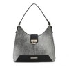 MKF Collection Graciela Women's Vegan Leather Color Block Hobo Shoulder Bag with Wallet by Mia K - 2 of 4