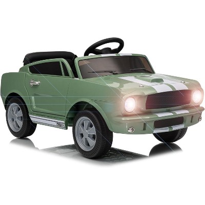 12V Kids Electric Ride-On Car with Parent Remote Control,LED Lights, Bluetooth Music, MP3 Player