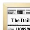 Americanflat 11x22 Newspaper Frame with plexiglass - Assorted Media Article Cover Frame - Available in a variety of Colors - 4 of 4