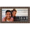 PosterPalooza | 16x8 Modern Bamboo Picture Frame, UV Acrylic, 5 Finishes - 2 of 4
