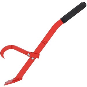 31.5" Felled Cant Hook Logging Tool, Heavy Duty Steel Log Roller Tool For Firewood Moving, Felling Lever With Cant Hook Device - 1 of 4
