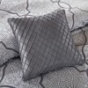 Gracie Mills Tommie 12-Piece Damask Comforter Set with Cotton Bed Sheets - 2 of 4