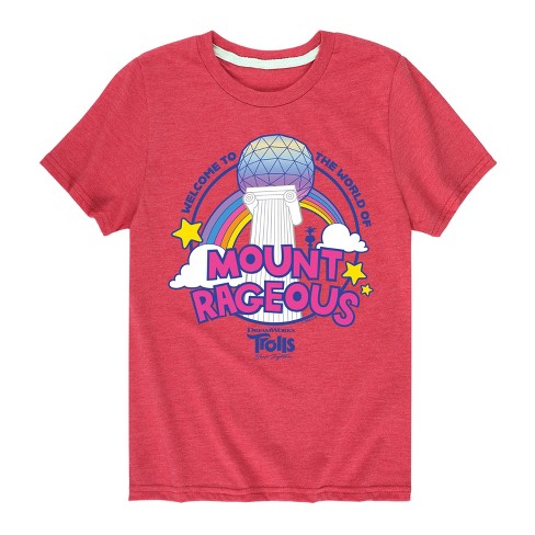 Boys' Trolls Welcome To The World Of Mount Rageous Short Sleeve Graphic ...
