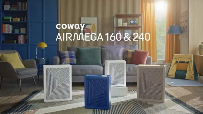 Coway Airmega 160 True HEPA Air Purifier, 2 of 10, play video