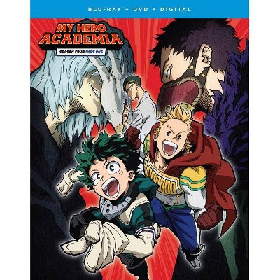 My Hero Academia: Season 4 Part 1 (Bly-ray + DVD + Digital)