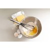 Cuisinart 12" Black Silicone Wrapped Whisk: Stainless Steel, Dishwasher-Safe, Kitchen Hand Tool, Balloon Whisk - 2 of 3
