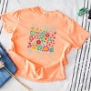 Simply Sage Market See The Good Be The Good Floral Garment Dyed Tee - 3 of 4