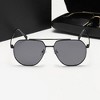 Anna-Kaci Women's Trendy Double-Bridge Metal Frame Sunglasses - 2 of 4