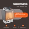 VEVOR Sauna Heater, 3KW 220V Electric Sauna Stove with Built-In Controls, 3h Timer and Adjustable Temp for Max. 70-141 Cubic Feet, Grey - 4 of 4