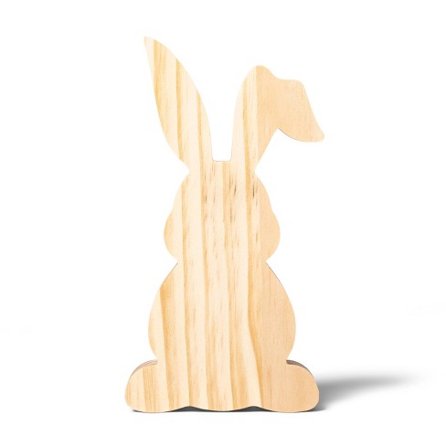 Freestanding Wood Base Bunny - Mondo Llama™ - image 1 of 3