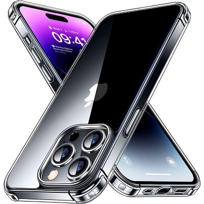 Entronix Case Compatible with iPhone 14 Pro Max - [Hard Back] Slim Clear