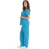 Just Love Scrub Set - 5 Pocket Medical Uniform - Tie Back Nurse Set - Scrubs - 2 of 2