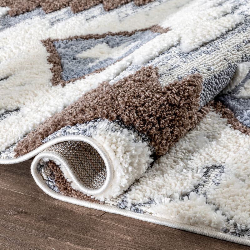 Well Woven Ares High-lo Pile Cozy Shag Area Rug, 5 of 10