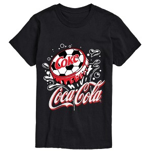 Men's - Coca-Cola - Coke Soccer Short Sleeve Graphic T-Shirt : Target