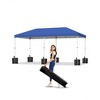 Pop Up Canopy Tent Outdoor Canopy with No Removable Sidewall One-Person Set Up Heavy Duty Commercial Instant Tent Shelter - 2 of 4