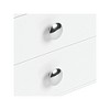 iDESIGN Original Three Drawer Set White: No Assembly Required, Plastic Frame, 6.5" Dimensions - 3 of 4