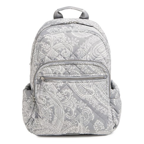 Black and white vera bradley backpack sale